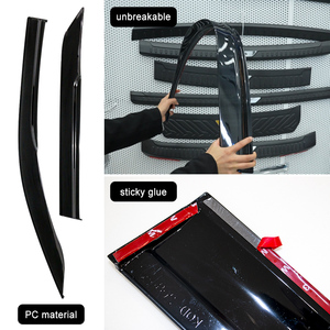 Pare-<span class=keywords><strong>pluie</strong></span>/visière <span class=keywords><strong>de</strong></span> porte anti-UV pour voiture, déflecteur <span class=keywords><strong>de</strong></span> fenêtre en PC/PMMA pour TRITON/STRADA/L200 2019-2023 - Product Image 3