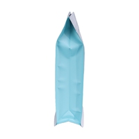 Voedselveilige platte bodem pouch met ritssluiting, vochtbestendig, voor koffie, thee, noten, gedroogd fruit en snacks.