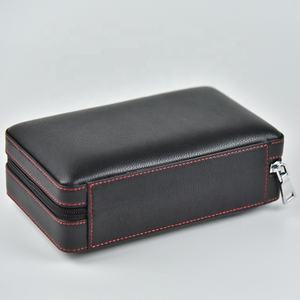 Étui à cigares de luxe dupont stingray, <span class=keywords><strong>peter</strong></span> james, étui de voyage en cuir véritable, personnalisé, à cigares - Product Image 6