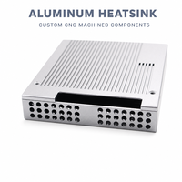 Radiateur en aluminium extrudé de précision, fabriqué en usine depuis 30 ans, avec une tolérance stricte de +/-0,01 mm, pour alimentation électrique.