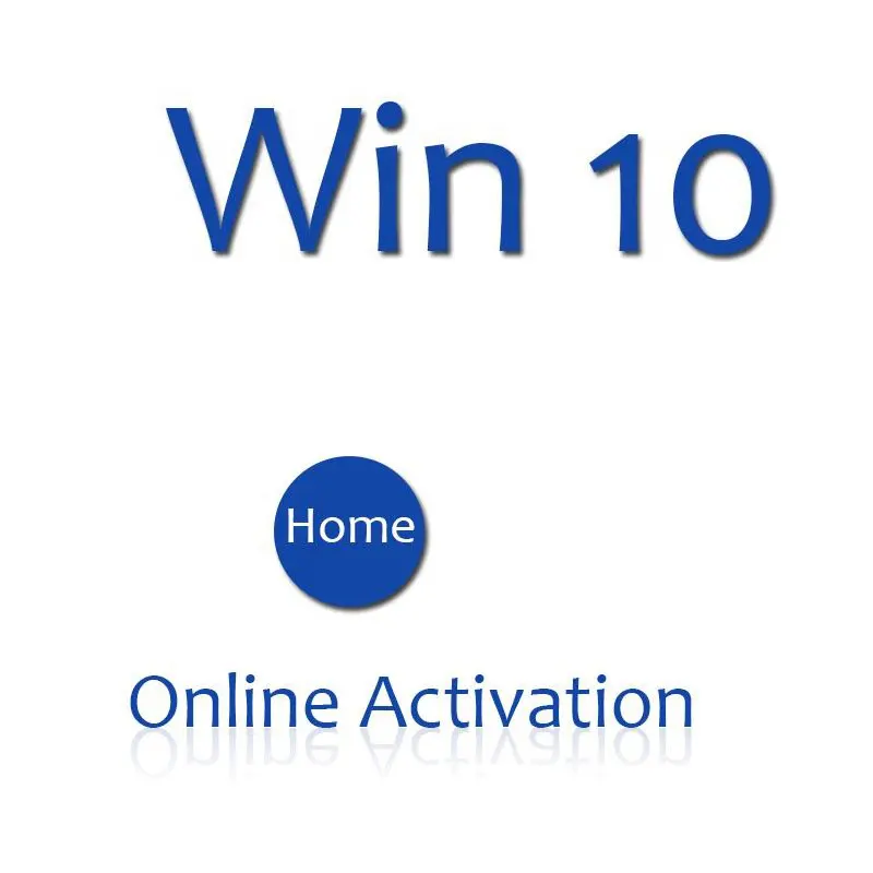 Original Win 10 Home Lizenz 100 % Online-Aktivierung Win 10 Home Schlüssel wird gesendet von Ali Chat-Seite