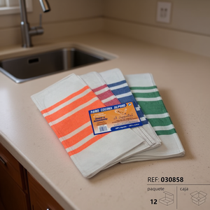 Pano Cocina Alpino 55x55 Cm Absorbente Paquete 12 Unidades - Product Image 2