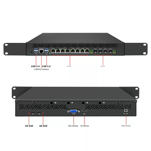 Dispositivo de red BKHD de 8 puertos 2.5G con procesador Intel Core i3, i5 o i7 opcional, enrutador firewall con fibra SFP de 10G - Product Image 4