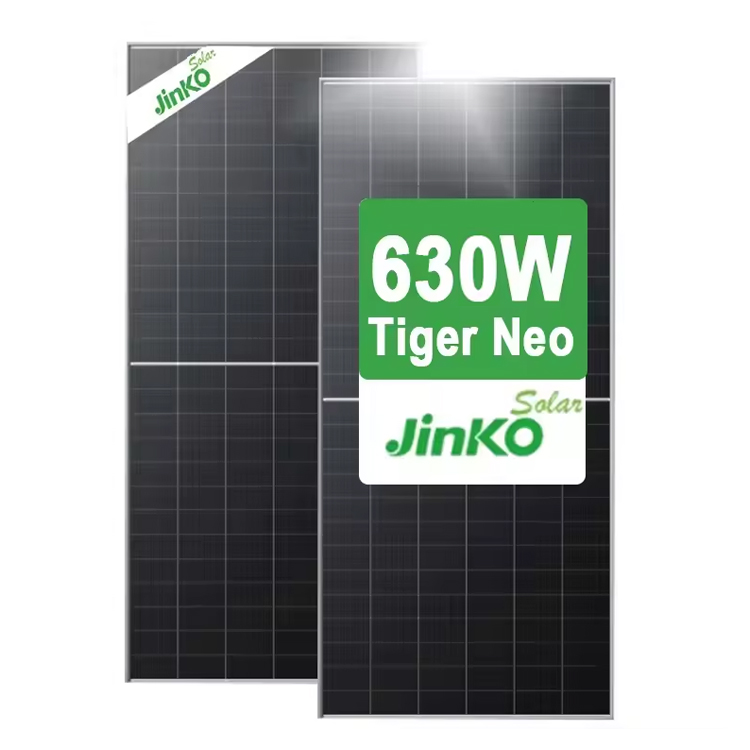Jinko 630W PV Tiger Neo N-Type Solar Panels - Efficient Power