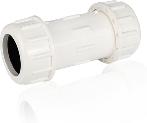 Accoppiamento a compressione in <span class=keywords><strong>PVC</strong></span> da 1 1/4 di pollice <span class=keywords><strong>per</strong></span> una rapida riparazione dei <span class=keywords><strong>tubi</strong></span> e una facile connessione - Product Image 2