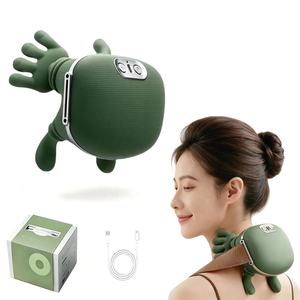 <span class=keywords><strong>Masseur</strong></span> de massage par pression des doigts et compresse chaude, simulation humaine, pour épaule et nuque, avec chauffage musculaire et pétrissage profond des tissus - Product Image 1