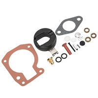 Kit de réparation de carburateur avec rondelle de joint flottant 439070 remplacement pour hors-bord Johnson Evinrude