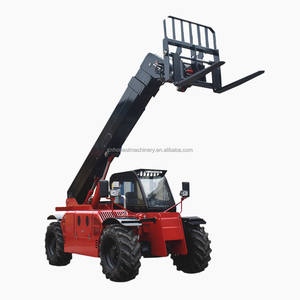 Manipulador telescópico M1340 de 4 toneladas y 13 metros, convertidor de par hidráulico, tipo de transmisión con varios accesorios para grandes ventas - Product Image 1