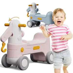 其他婴儿玩具4轮骑乘工程卡车安全自行车教练婴儿学步玩具骑乘汽车