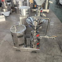 Machine à broyer les fèves de cacao et le sésame, moulin colloïdal pour la fabrication de tahini, beurre de noix et de cacahuètes