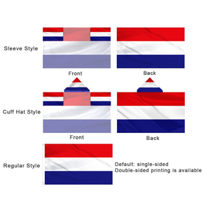 Drapeau national résistant aux intempéries 5x8 pieds, double couture, extrémité renforcée, tête renforcée - Product Image 5