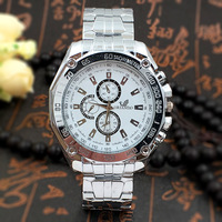 Montre à quartz Orlando pour homme, simple, en alliage de zinc, bracelet, cadran géométrique, style business