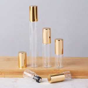 New Design 3ml 5ml <b>10ml</b> Round Perfume Essential Oil <b>Bottles</b> for Cosmetic 1ml 2ml Roll on <b>Bottle</b> With Stainless Steel Roller Ball - Product Image 4