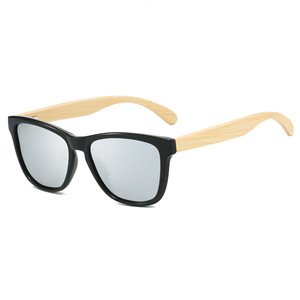 Wooden Sunglasses Full Rim UV400 Protection Unisex Fashion Outdoor Adult <b>Glasses</b> <b>Case</b> Included - Product Image 3