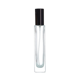 Venta caliente: Botella pulverizadora de perfume cosmético portátil de vidrio cuadrado de 30ml, 50ml, 100ml con tapa dorada/plateada, marca Capot - Product Image 3