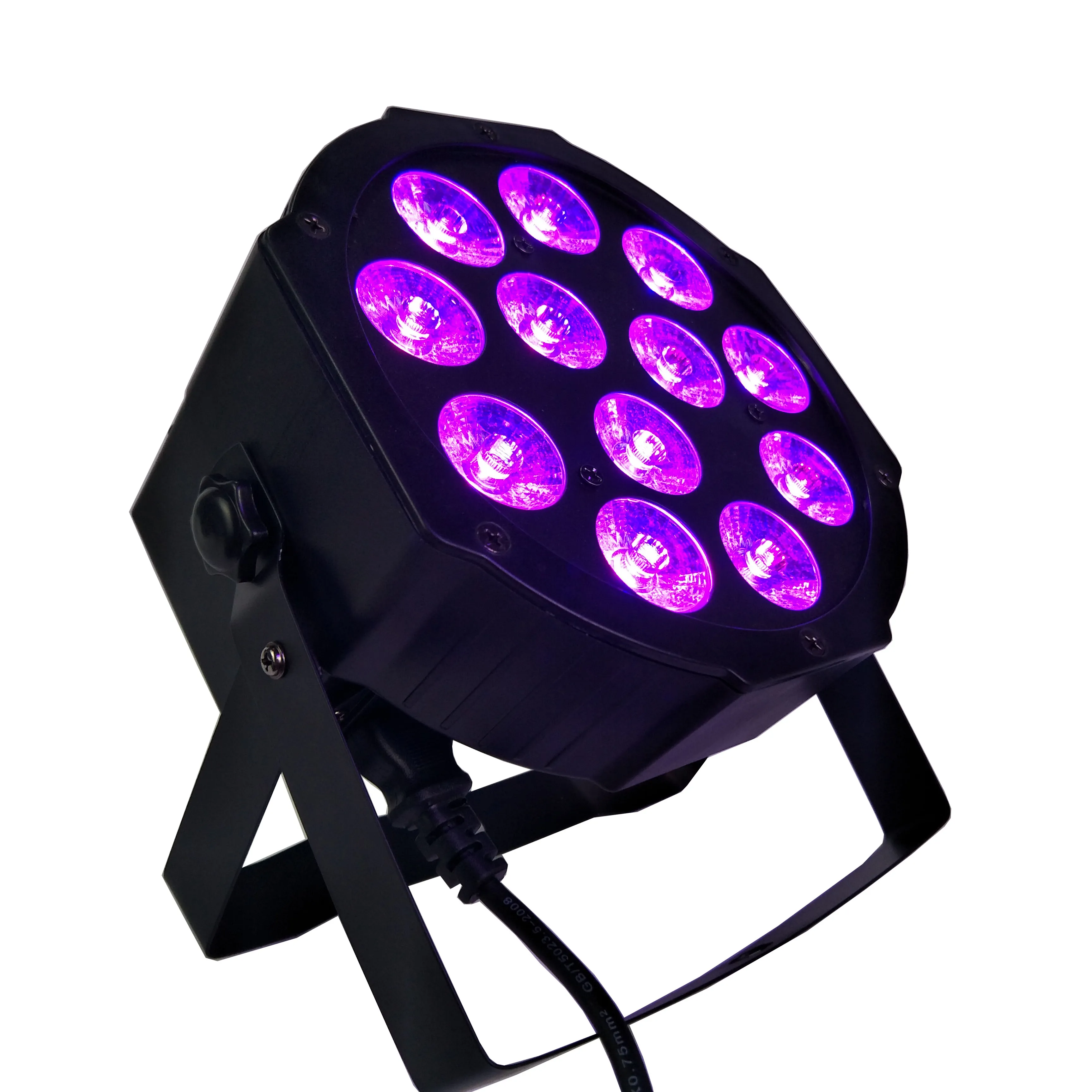 Dmx Control 18*15W LED RGBW 4in1 Flat Par DJ Club Party Light Disco Stage wash Effect Lighting