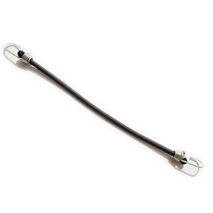 Многоцветный черный 4 мм эластичный шнур 10 дюймов шнур с крюком для багажа уличный кемпинг для использования XHR005 - Product Image 5