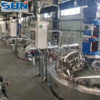 Équipement d'extraction et de fermentation automatique SUN en acier inoxydable 1000L avec contrôle PLC pour la production d'acide lactique