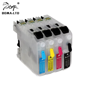Cartucho de tinta recargable LC103 LC105 LC107 LC109 con Chip de reinicio automático para <span class=keywords><strong>Brother</strong></span> 2017 J4410DW <span class=keywords><strong>J4510DW</strong></span> DCP-J152W - Product Image 2