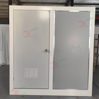 Douche de salle de bain portable extérieure avec toilettes, structure en acier, salle de bain mobile modulaire