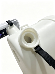 Masque à oxygène pour <span class=keywords><strong>chevaux</strong></span> avec nébuliseur en maille, dispositif de thérapie respiratoire vétérinaire équine, équipement d'inhalation d'aérosol portable - Product Image 2