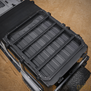 Portaequipajes de Techo de Aluminio Resistente, Color Negro, Piezas de Repuesto para <span class=keywords><strong>Jeep</strong></span> Wrangler JL, No Compatible con el Techo Blando <span class=keywords><strong>Sky</strong></span> One-Touch - Product Image 5