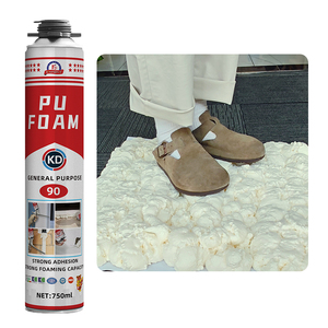 Oem màu xanh lá cây sức khỏe không thấm nước linh hoạt phun bọt cách nhiệt <span class=keywords><strong>Sealant</strong></span> chất lỏng PU bọt dính Polyurethane bọt - Product Image 3