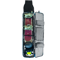 Sac à ski extensible personnalisable ; Étui de rangement à roulettes pour snowboard ; Pochette à accessoires pour snowboard haute capacité