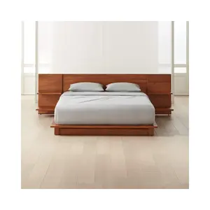 Muebles de contrachapado para habitación de hotel Americano/mejores precios Conjuntos de dormitorio de hotel con diseño de contrachapado de madera de roble