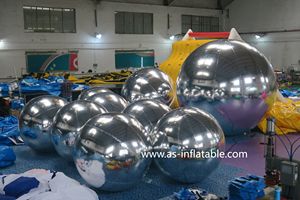 Boules de miroir gonflables irisées., Boule de miroir gonflable, Ballon de miroir gonflable - Product Image 2