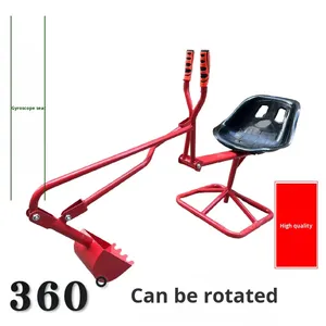 Excavatrice manuelle rotative pour enfants de maternelle avec <span class=keywords><strong>chariot</strong></span> de jeu pour la <span class=keywords><strong>neige</strong></span> et la glace - Product Image 2