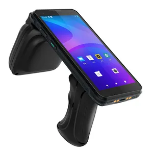 كاريبي 4G قارئ رموز طرفي محمول 2D ليزر 1D PDA مع بطارية