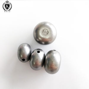 FW-BW-A005 compra festival atividade quente esferas de peso cor simples tungstênio sinker gota de peso 45g 60g 80g 100g - Product Image 5