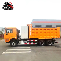Camion benne d'occasion Shacman F3000 6x4 pour le transport de matériaux de construction en vrac, 380 CV, 20 tonnes, 20 m³