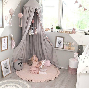 Thảm Chơi Bằng Cotton Cho Bé Đệm Xếp Nếp Tròn Đệm Bò Mềm Thoáng Khí Thảm Trải Sàn Cho Trẻ Em Thảm Chơi Trò Chơi Cho Bé - Product Image 4