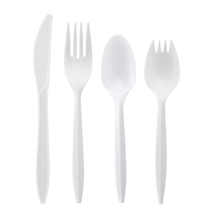 Cubiertos baratos Suyang Juego de cubiertos desechables de plástico PP 2,5G Cuchillo Cuchara Tenedor Juego de cubiertos - Product Image 3