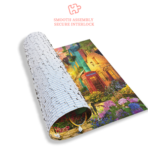 Rompecabezas Floral Lane Grey Board de 1000 piezas, 700x500mm, calidad de impresión offset, póster 1:1, ajuste seguro, acabado mate, caja de regalo para adultos - Product Image 5