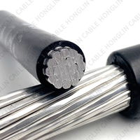 Aluminium Xlpe Kabel 0,6/1kv 3 x50mm2 70 mm2 XLPE Aluminium ABC Antenne gebündelt Stromkabel Lieferanten Preis