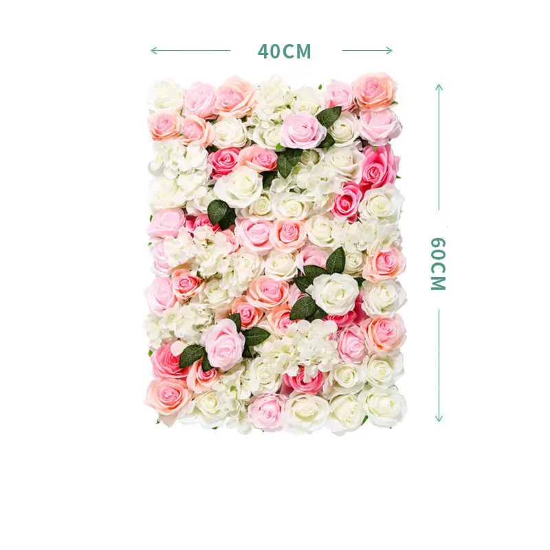 use Artificial flower decorative background for wedding wall flower for wedding events backdrops decoration