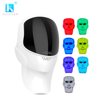 Nouvel appareil de luminothérapie portable à LED rouges détachables 7 couleurs pour le visage et le cou – Masque de beauté facial