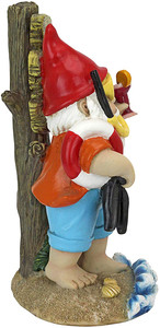 Estatua de poliresina/<span class=keywords><strong>resina</strong></span> <span class=keywords><strong>para</strong></span> jardín Tropical Happy Hour, Gnomo de césped de buceo, tamaño único, a todo Color - Product Image 2