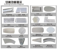 Machine à scier à pont en pierre à 4 axes contrôlée par PLC avec boîte de vitesses pour quartz, marbre, porcelaine, granit, longueur maximale de 3200 mm, moteur de 15 kW