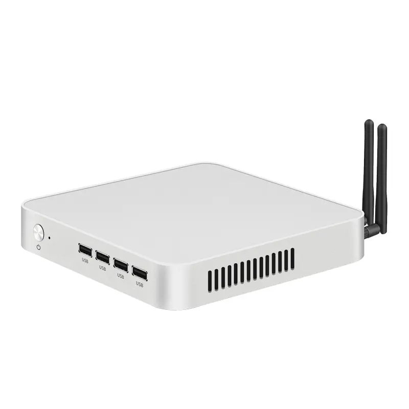 Hochwertiges neues Design AMD R7 5700U 8 Kerne 4K HD-MI RJ45 LAN AX Wifi6 Radeon AMD 8GB 512GB NVMe Mini-PC-Desktop-Computer