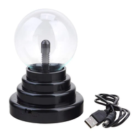 Boule de plasma en promotion pour jouets d'enfants, alimentation USB ou piles, idéale pour la recherche scientifique
