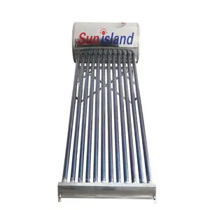 Rooftop Low Pressure Vacuum Tube Stainless Steel Sun Power Solar Water Heater vacuum glass tubes for solar water heater