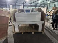 Machine d'emballage sous film rétractable en aluminium, type manchon anti-poussière, semi-automatique, vente directe, machine d'emballage rétractable BSE