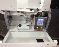 Cercleuse automatique de boîtes en carton Machine de baguage de billets de banque en papier de 20mm Machine de regroupement d'argent Opp