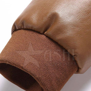 Top Quality <b>Running</b> Wear <b>Men</b> Leather <b>Jacket</b> Wholesale Leather <b>Jacket</b> Cheap Price Leather <b>Jacket</b> - Product Image 5