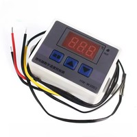 Contrôleur de température numérique LED XH-W3002 W3002 12V 24V 220V avec affichage LED, thermostat, interrupteur, thermomètre, nouveau thermorégulateur