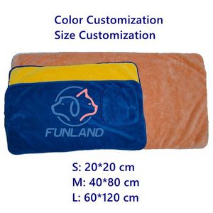 Éponge en microfibre absorbante écologique personnalisée, salle de bain, hamster, chat, <span class=keywords><strong>chien</strong></span>, oiseau, serviette de bain pour animaux de compagnie super douce, mini serviette de toilettage - Product Image 6